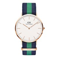 Orologio Daniel Wellington Uomo Classic Marwick in Acciaio placcato oro rosa DW00100005 - DW00100005